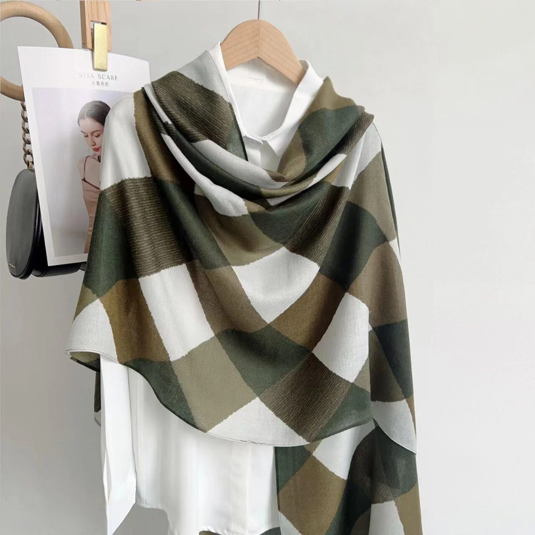 Breathable Viscose Shawl for All-Day Comfort