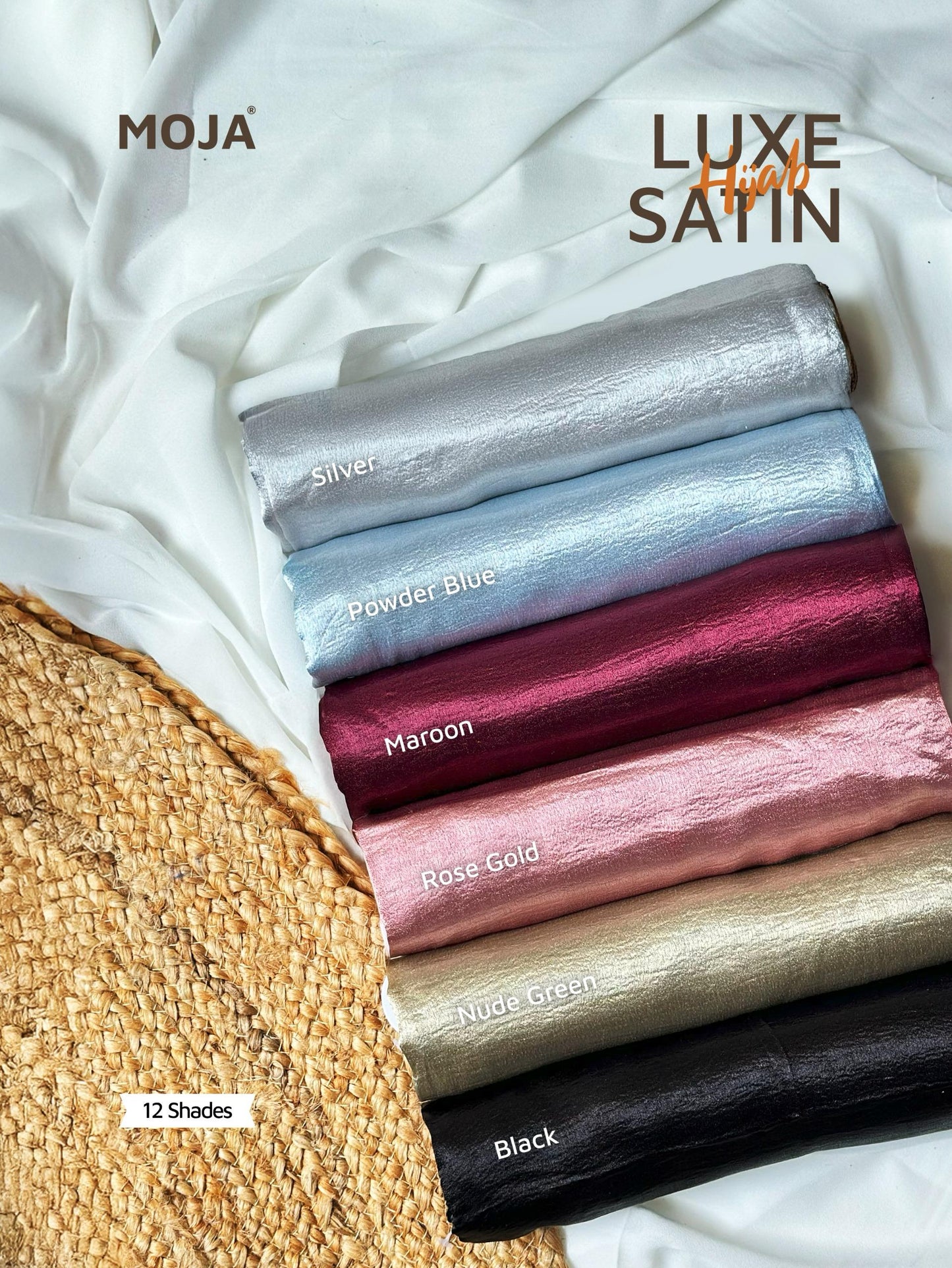 Moja Lux Satin Hijabs 2M
