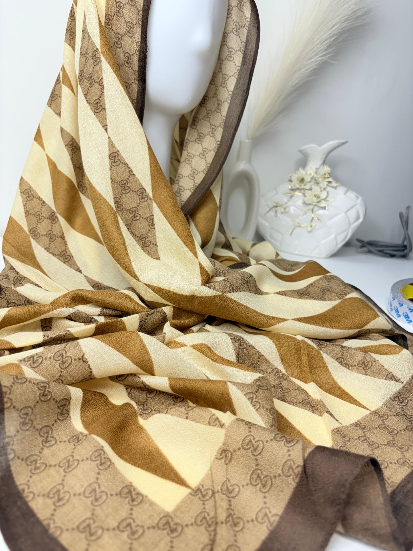 Elysian Printed Viscose Scarf