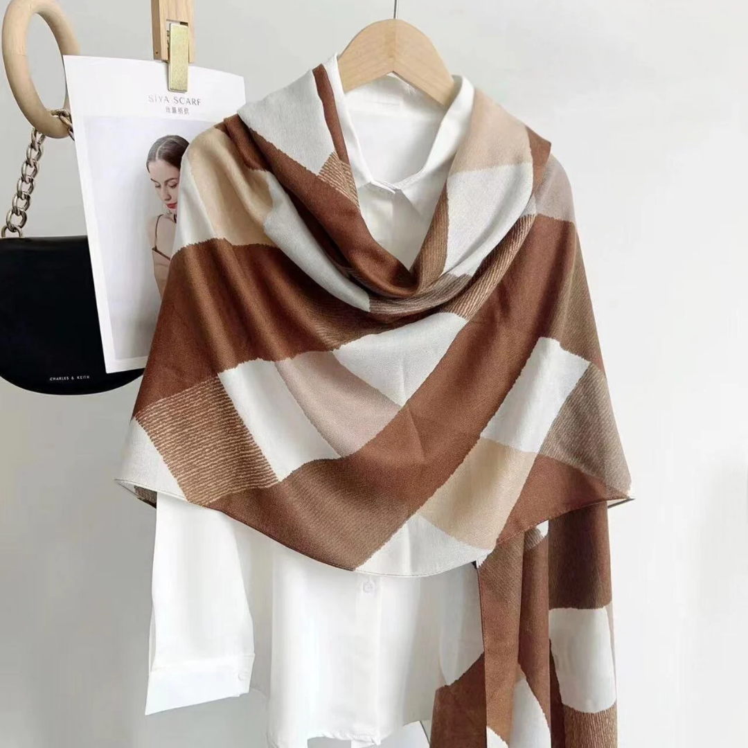 Breathable Viscose Shawl for All-Day Comfort