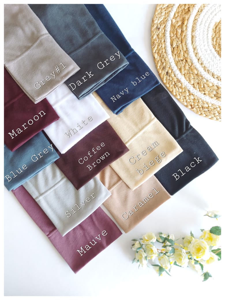 Imported Cotton Hijab Caps