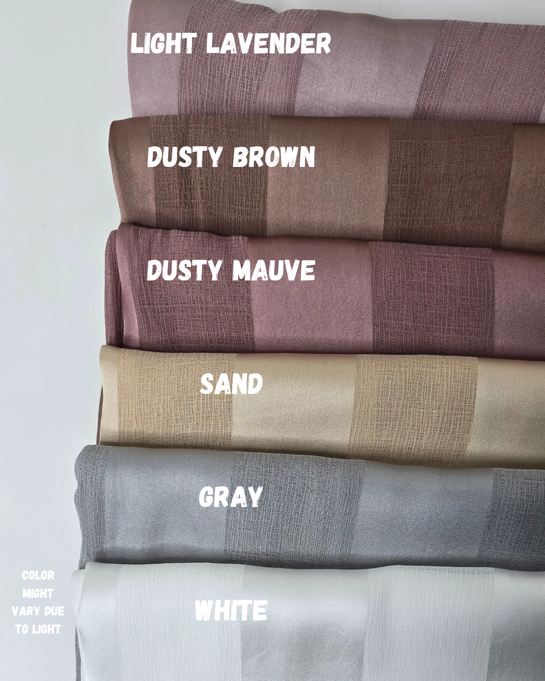 Chiffon Satin Hijabs