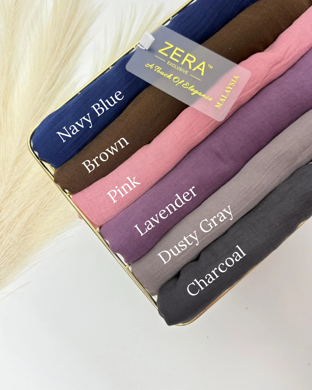Zera Cotton Crochet Hijabs