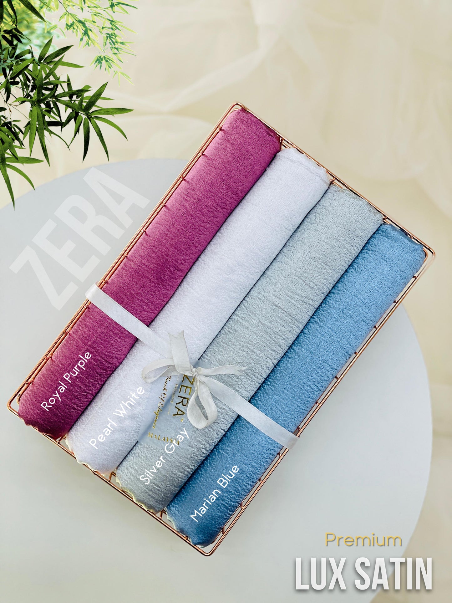 Zera Lux Satin 2 Meter Hijabs