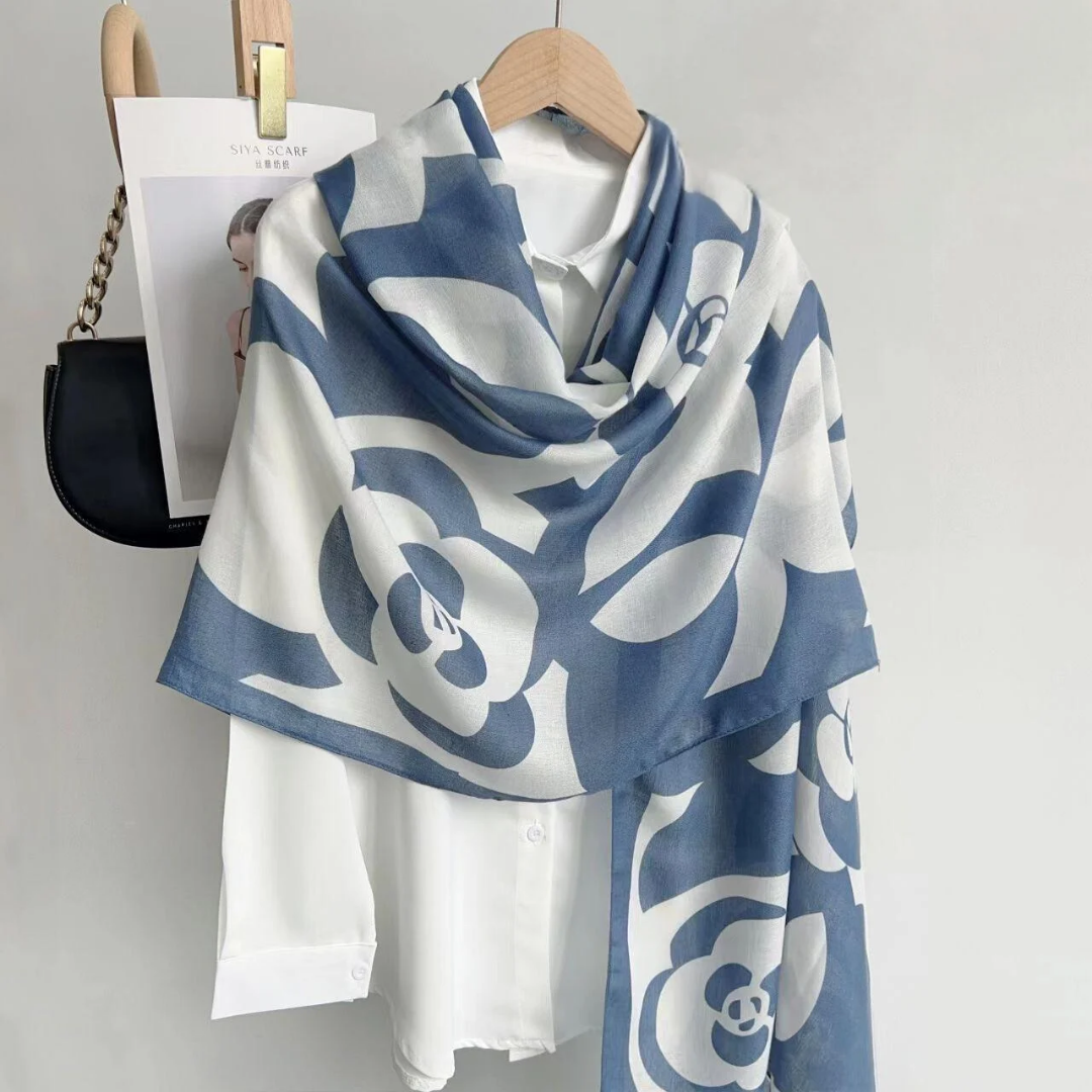 Everyday Viscose Scarf for Modest Fashion – Charcoal Grey Finish