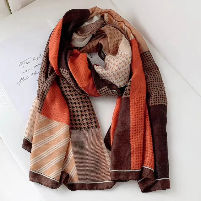 Modest and stylish with viscose scarves