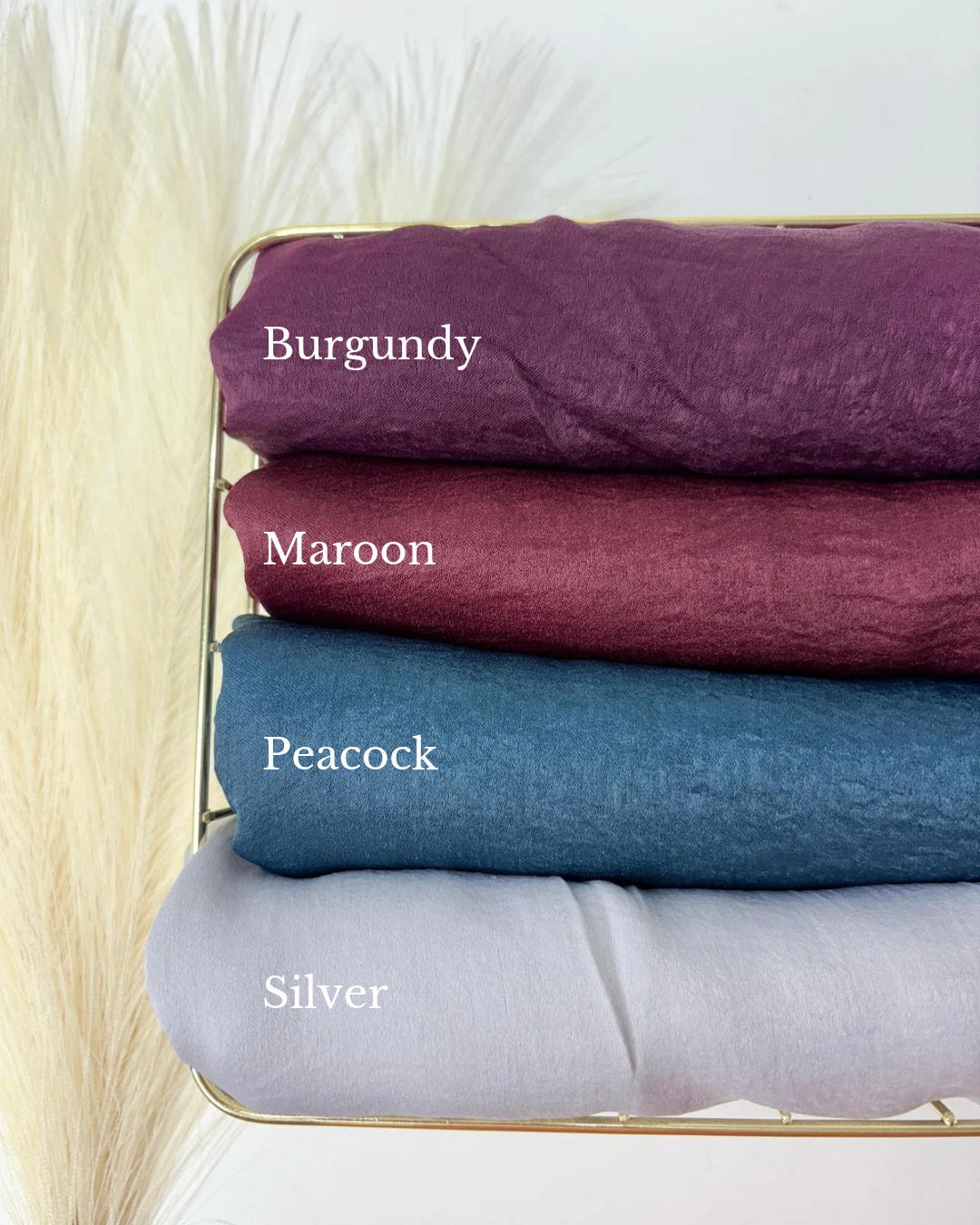 Cotton Satin Hijabs Summer 25 Edition
