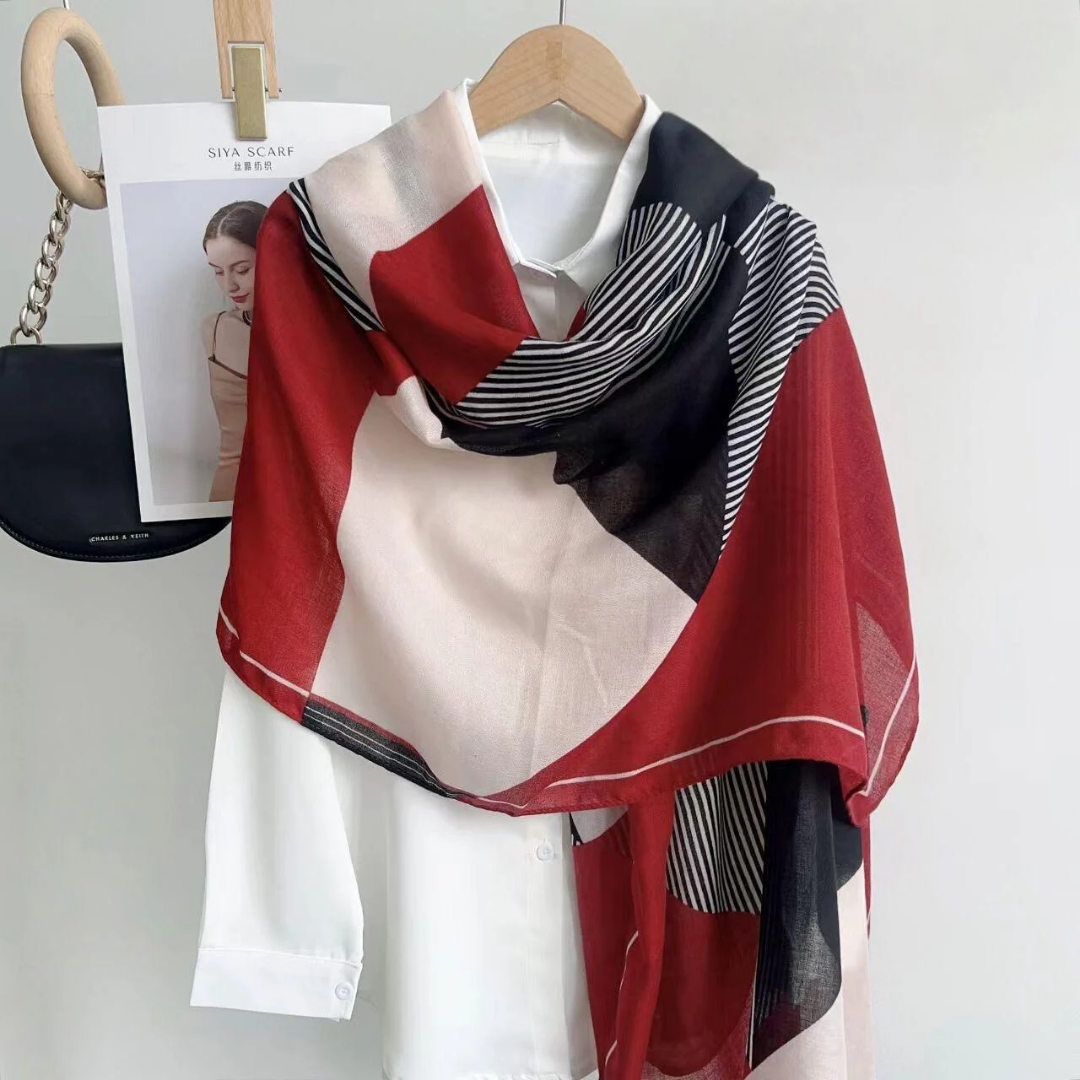 Everyday Viscose Scarf for Modest Fashion – Charcoal Grey Finish