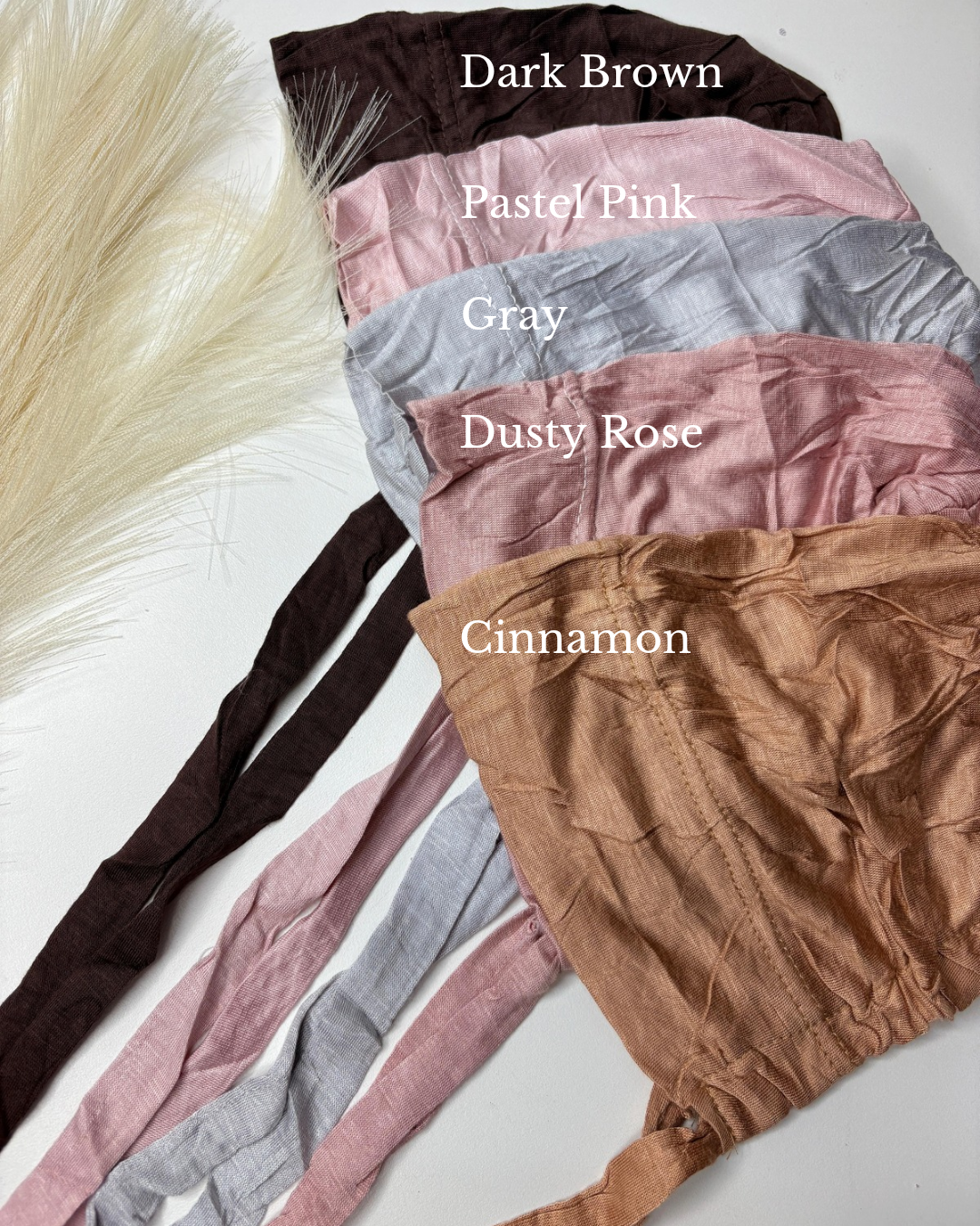 Zera Tie Hijab Caps (Elastic)