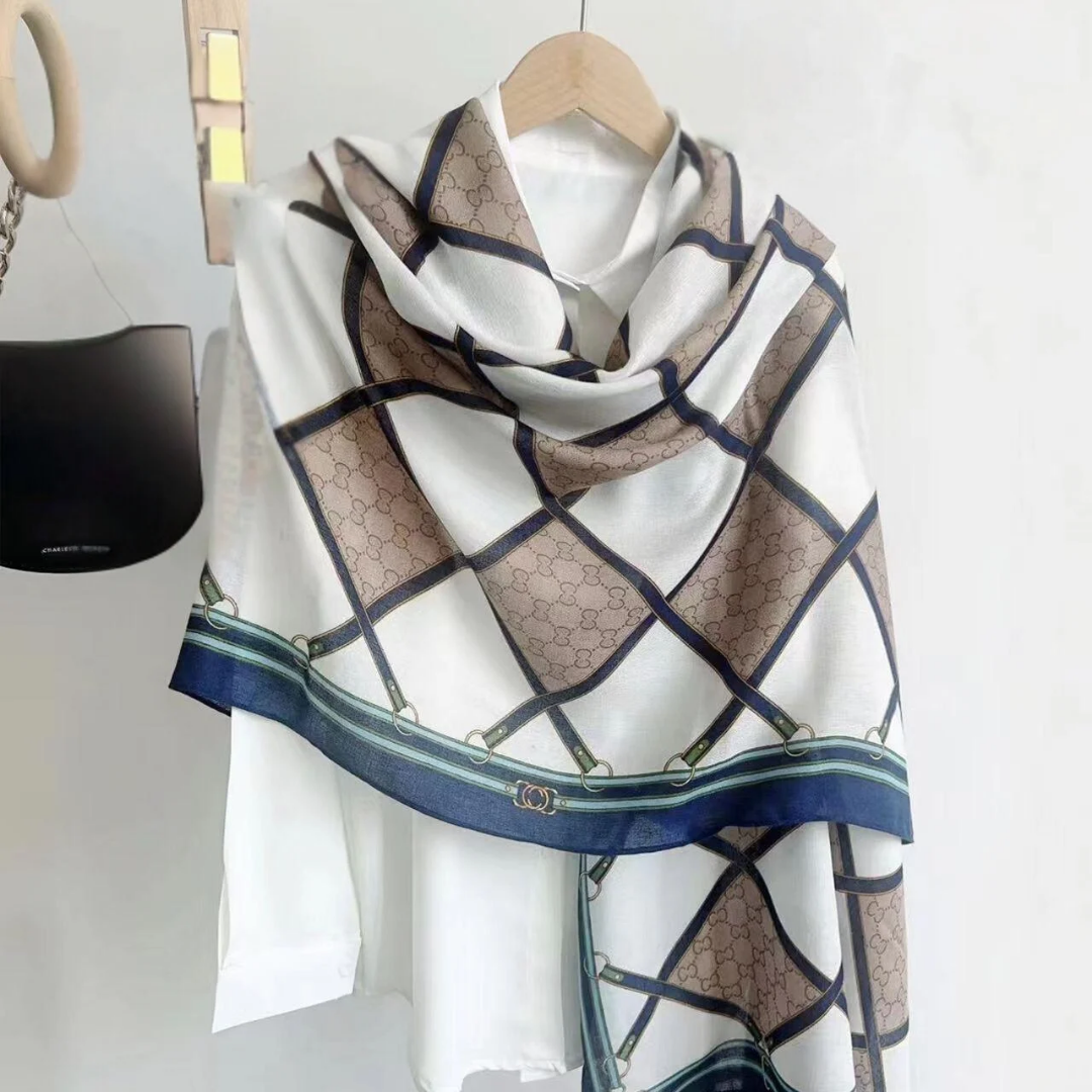 Everyday Viscose Scarf for Modest Fashion – Charcoal Grey Finish