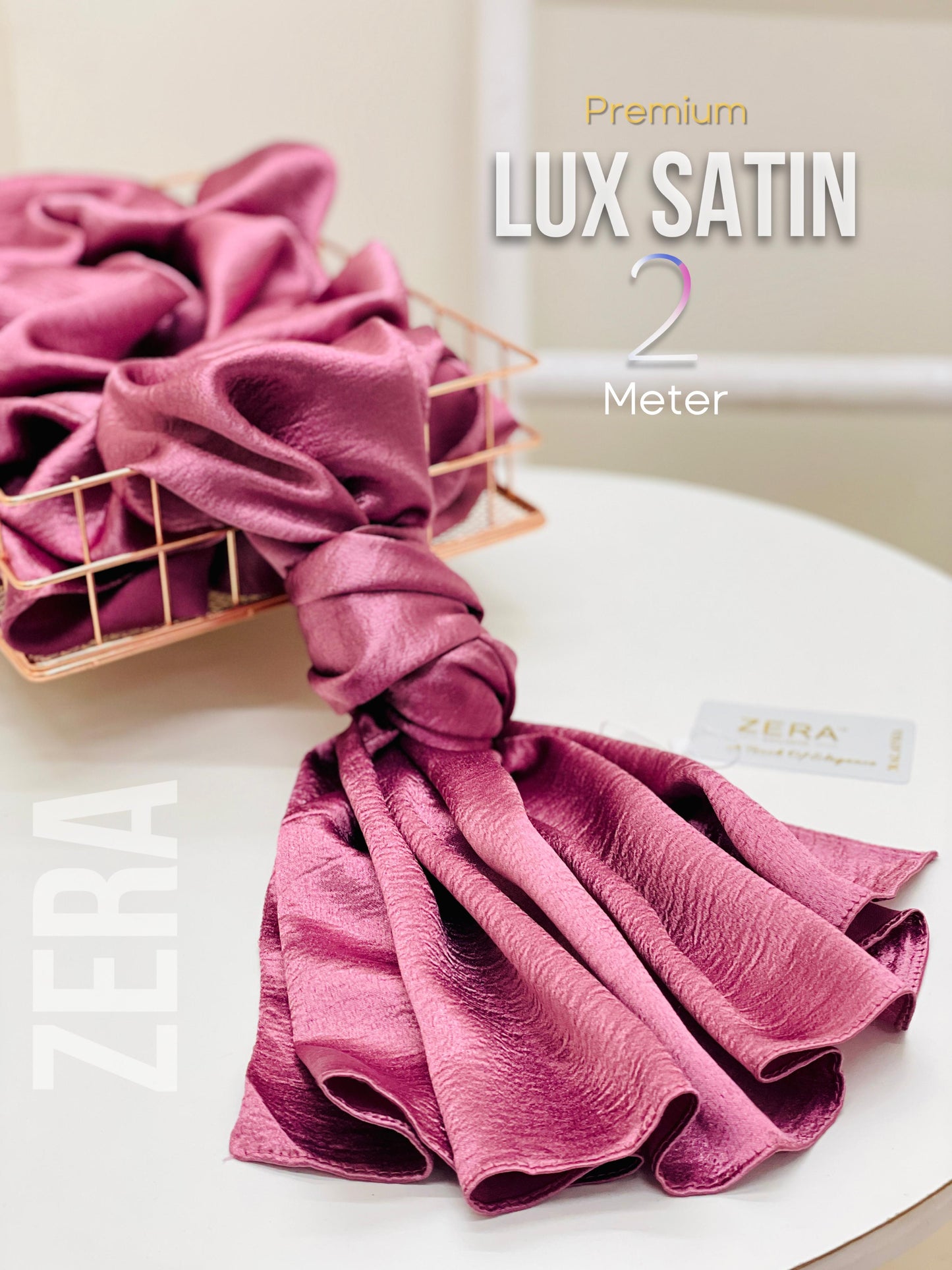Zera Lux Satin 2 Meter Hijabs