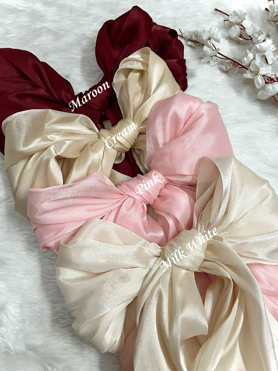 Tissue Organza Hijabs