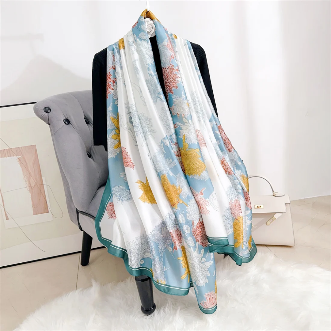 Smooth Silk Hijab for Special Occasions or Daily Wea