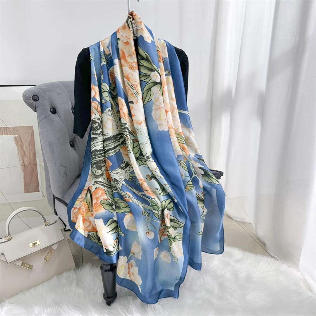 Smooth Silk Hijab for Special Occasions or Daily Wea