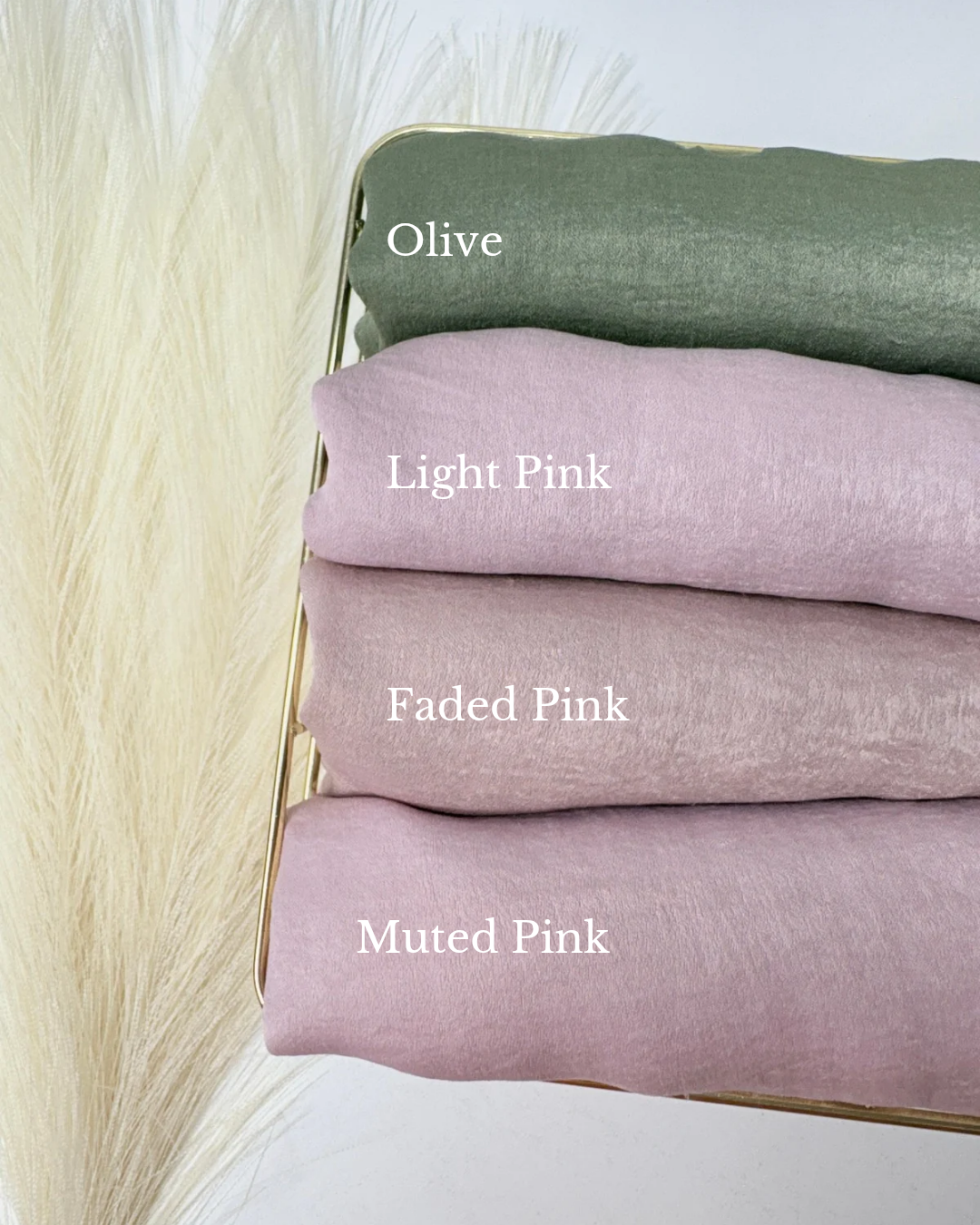 Yusraa Cotton Satin Hijabs Summer 25 Edition