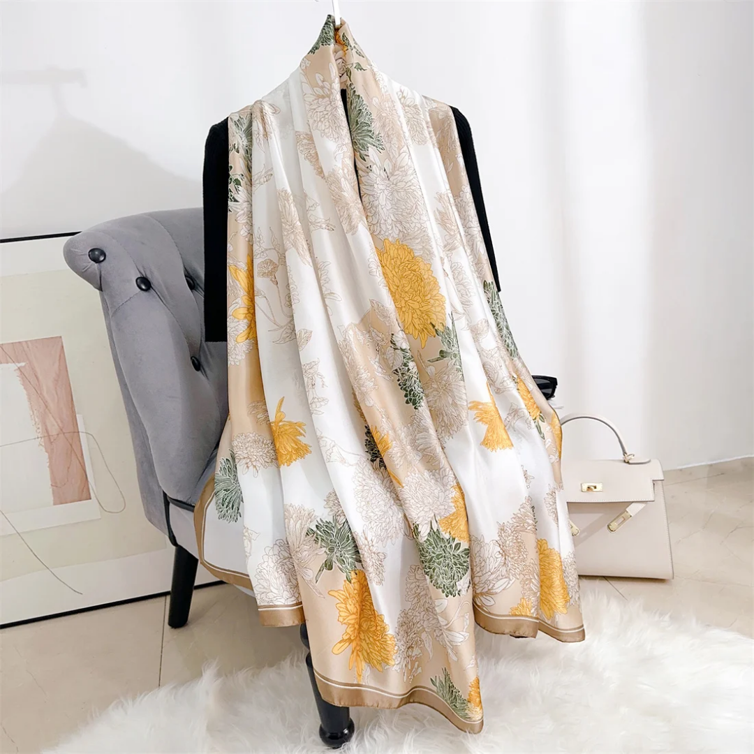Smooth Silk Hijab for Special Occasions or Daily Wea
