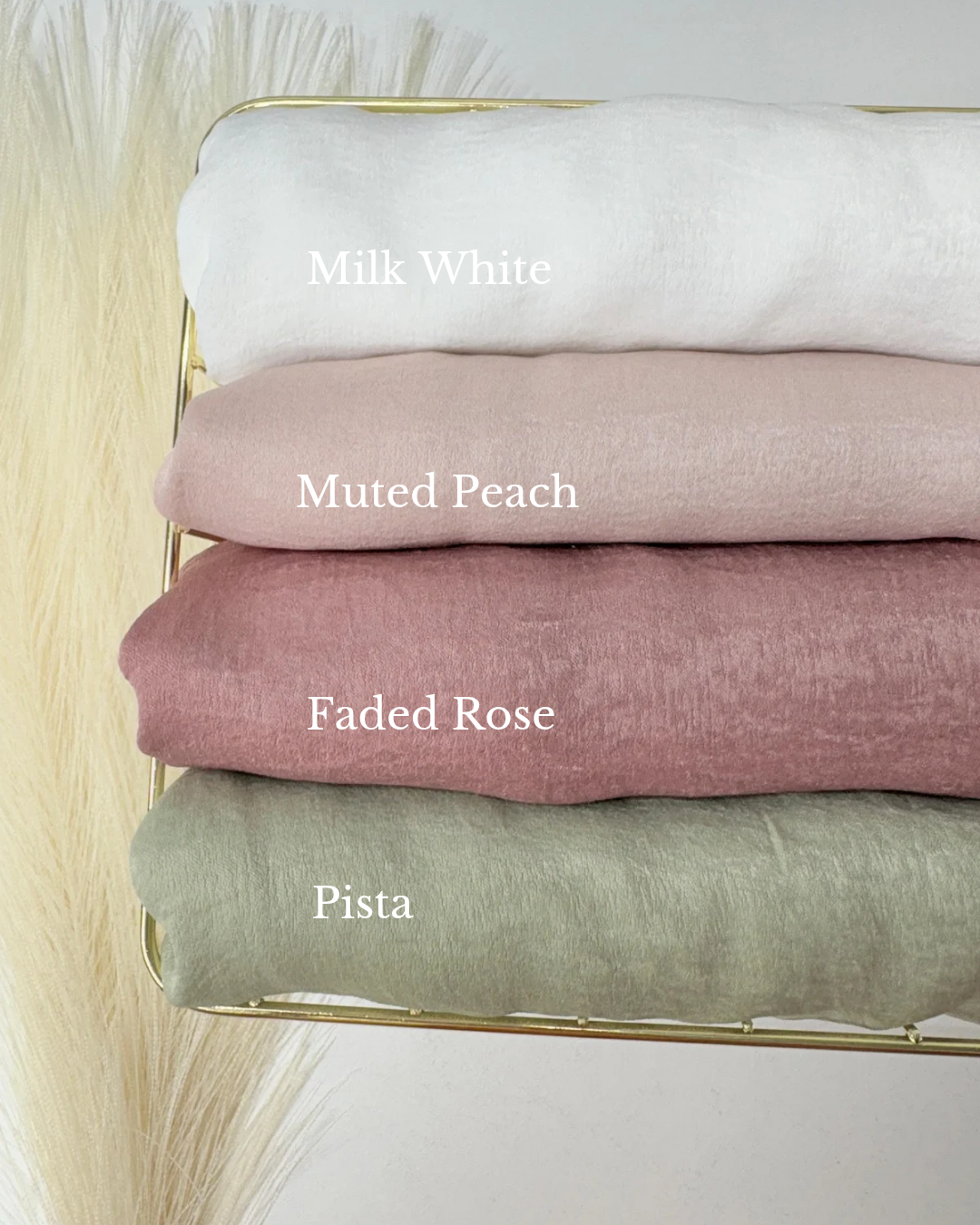 Cotton Satin Hijabs Summer 25 Edition