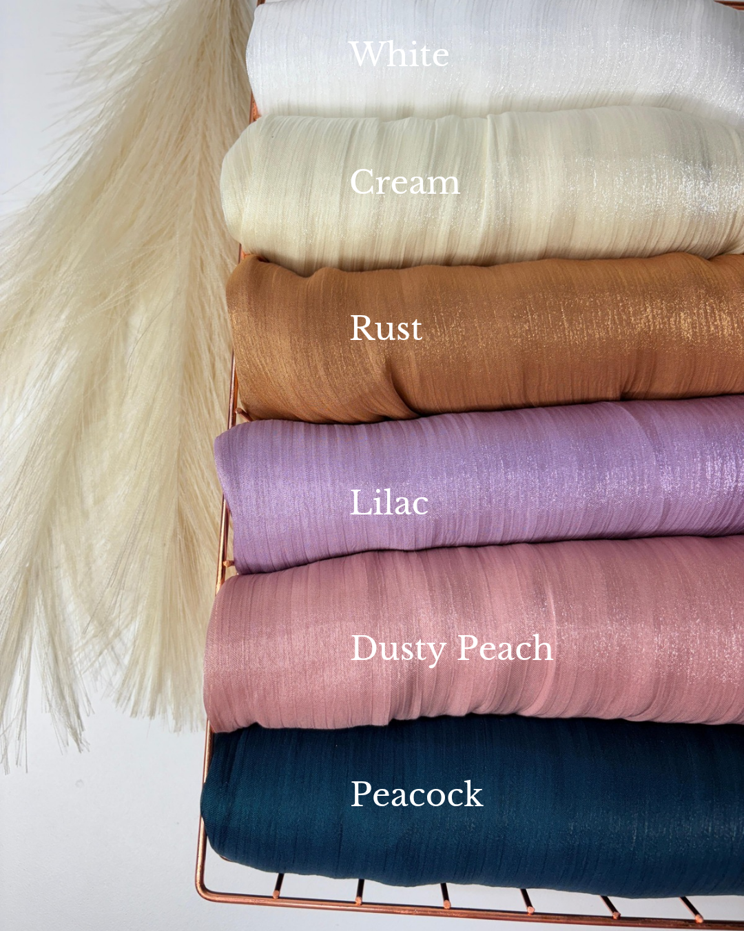 Hit List Organza Shimmer Hijabs