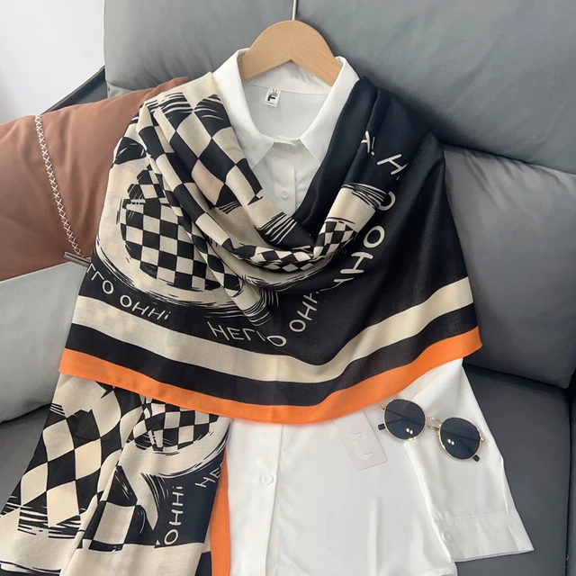 Everyday Viscose Scarf for Modest Fashion – Charcoal Grey Finish