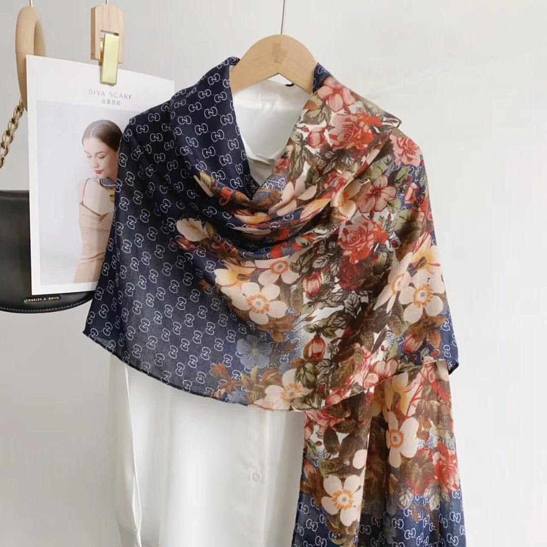 Everyday Viscose Scarf for Modest Fashion – Charcoal Grey Finish