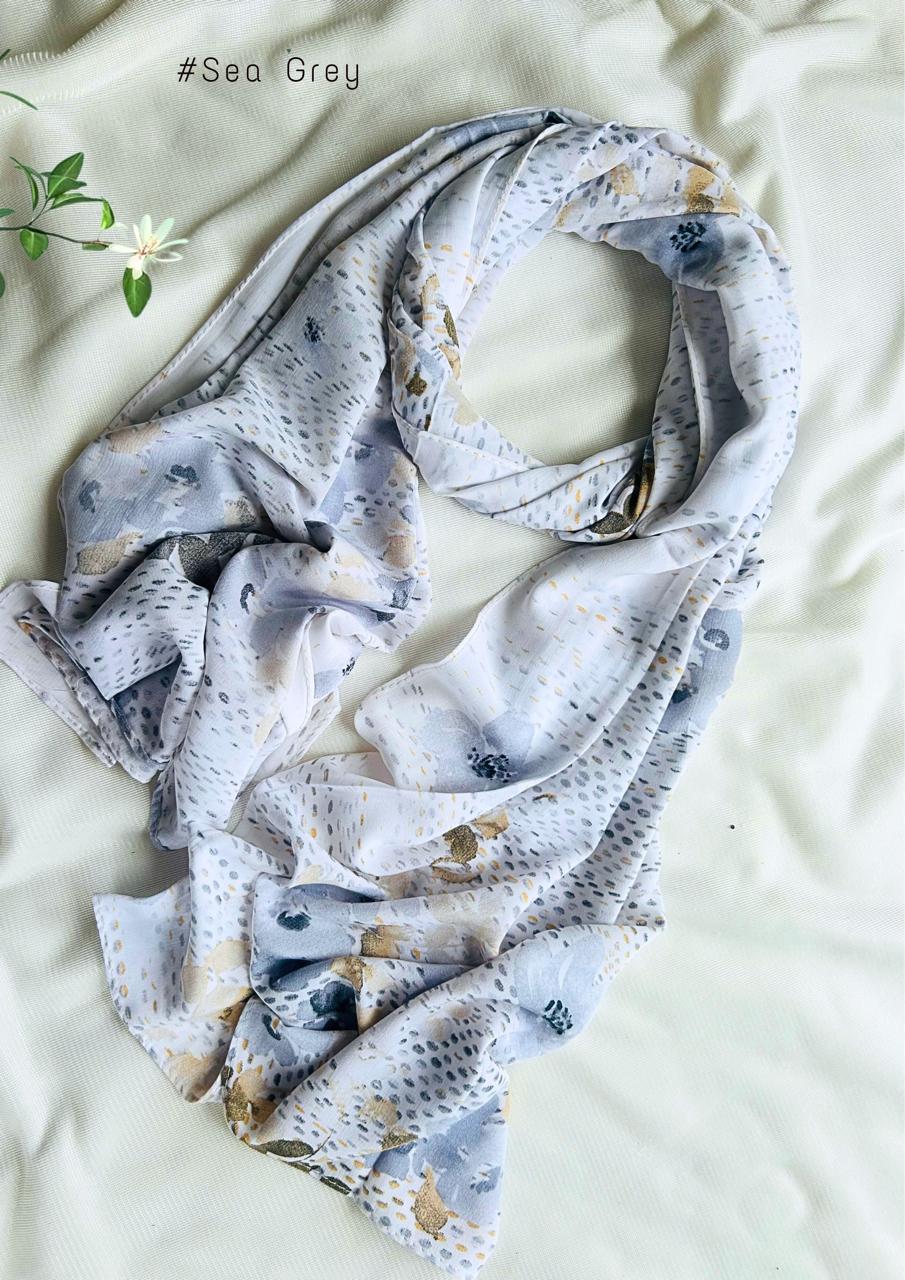 Imported Liquid Chiffon Hijabs