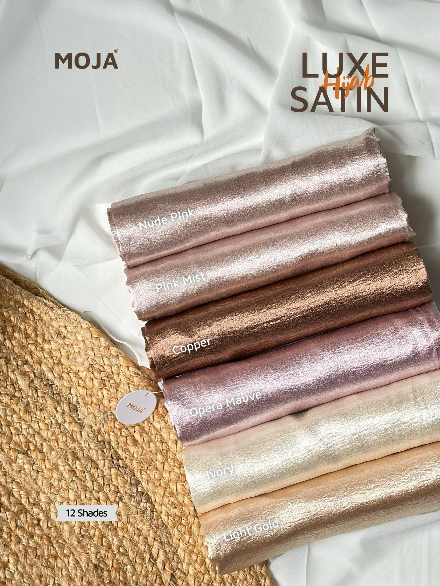 Moja Lux Satin Hijabs 2M