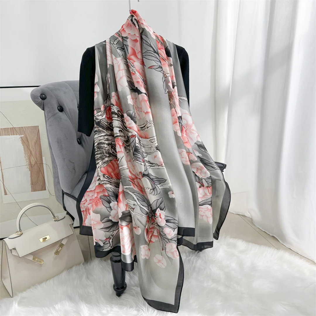 Smooth Silk Hijab for Special Occasions or Daily Wea