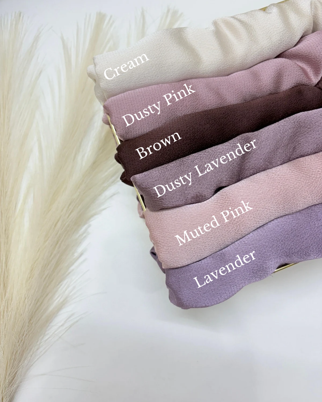 Crochet Bubble Satin Hijabs
