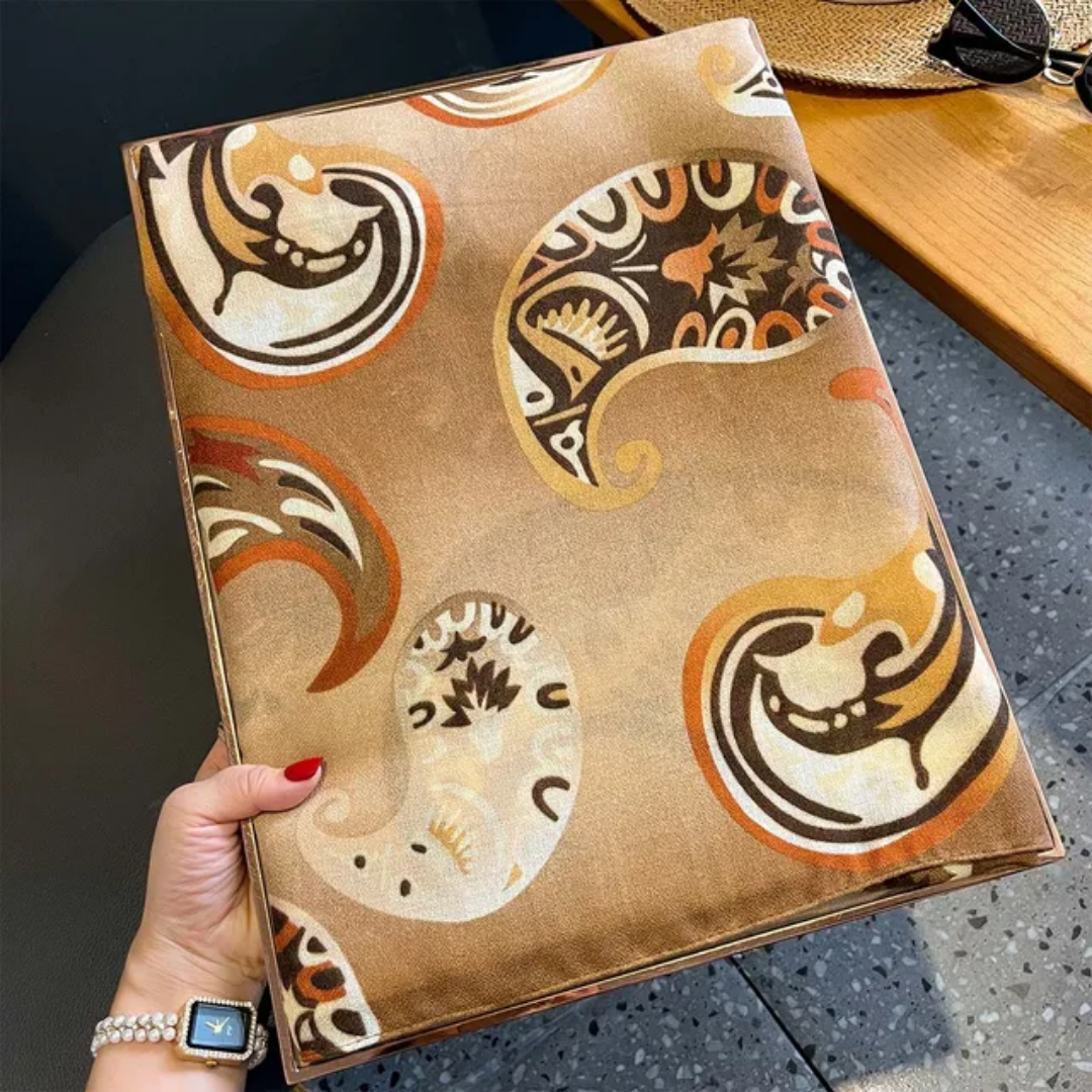 Hina Printed Viscose Scarf