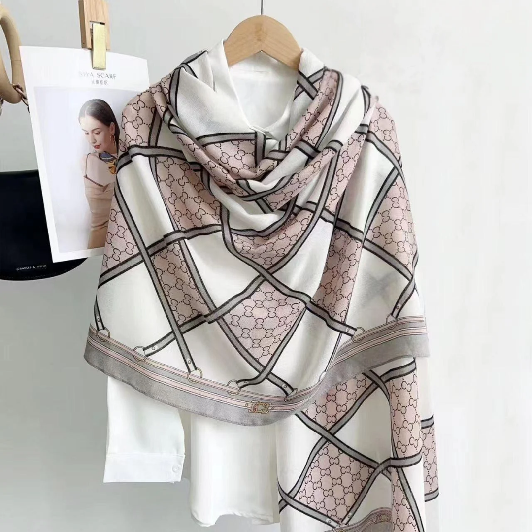 Everyday Viscose Scarf for Modest Fashion – Charcoal Grey Finish