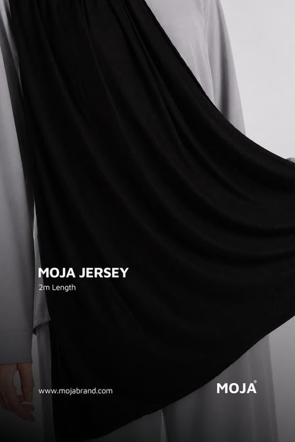 MOJA Black Jersey Hijab
