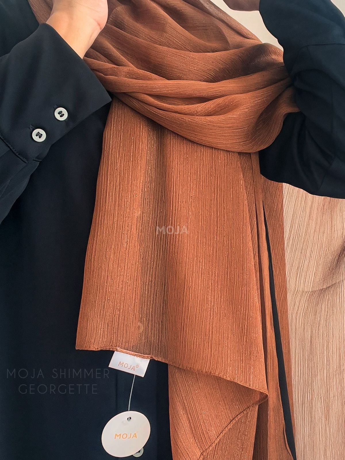 MOJA Shimmer Georgette Hijabs