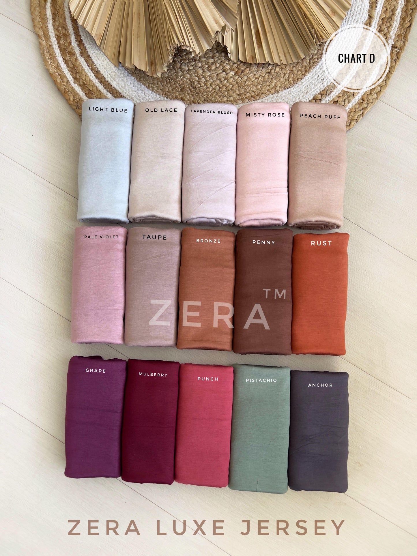 Zera 2M Luxe Jersey Hijabs 2026