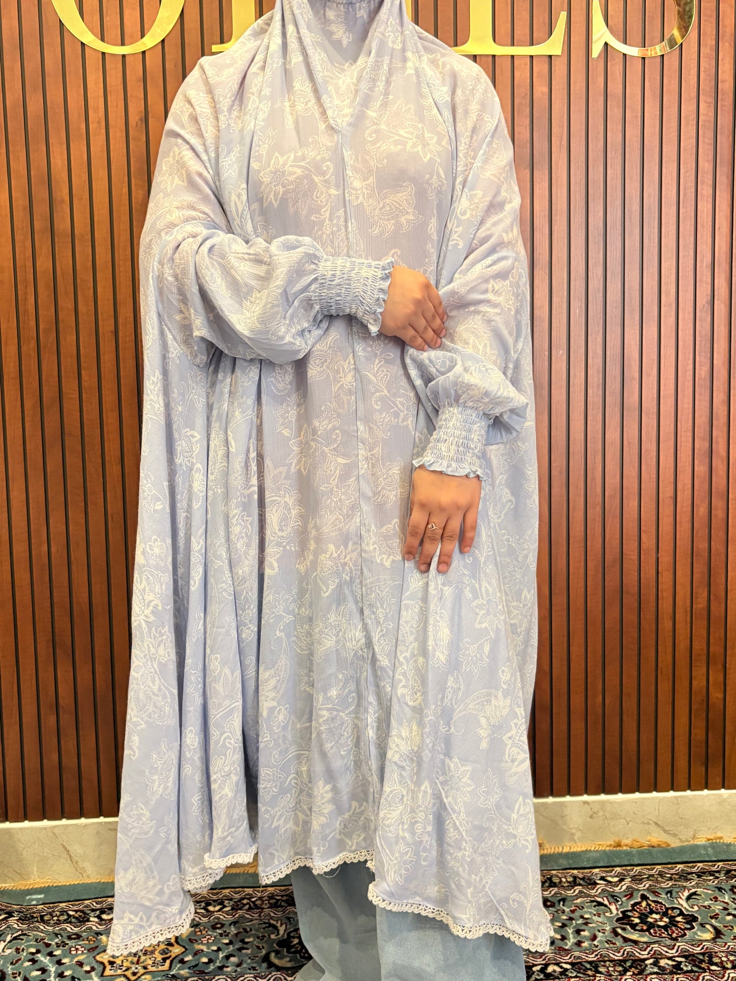 Peace Premium Printed Namaz Makhana with Sleeves