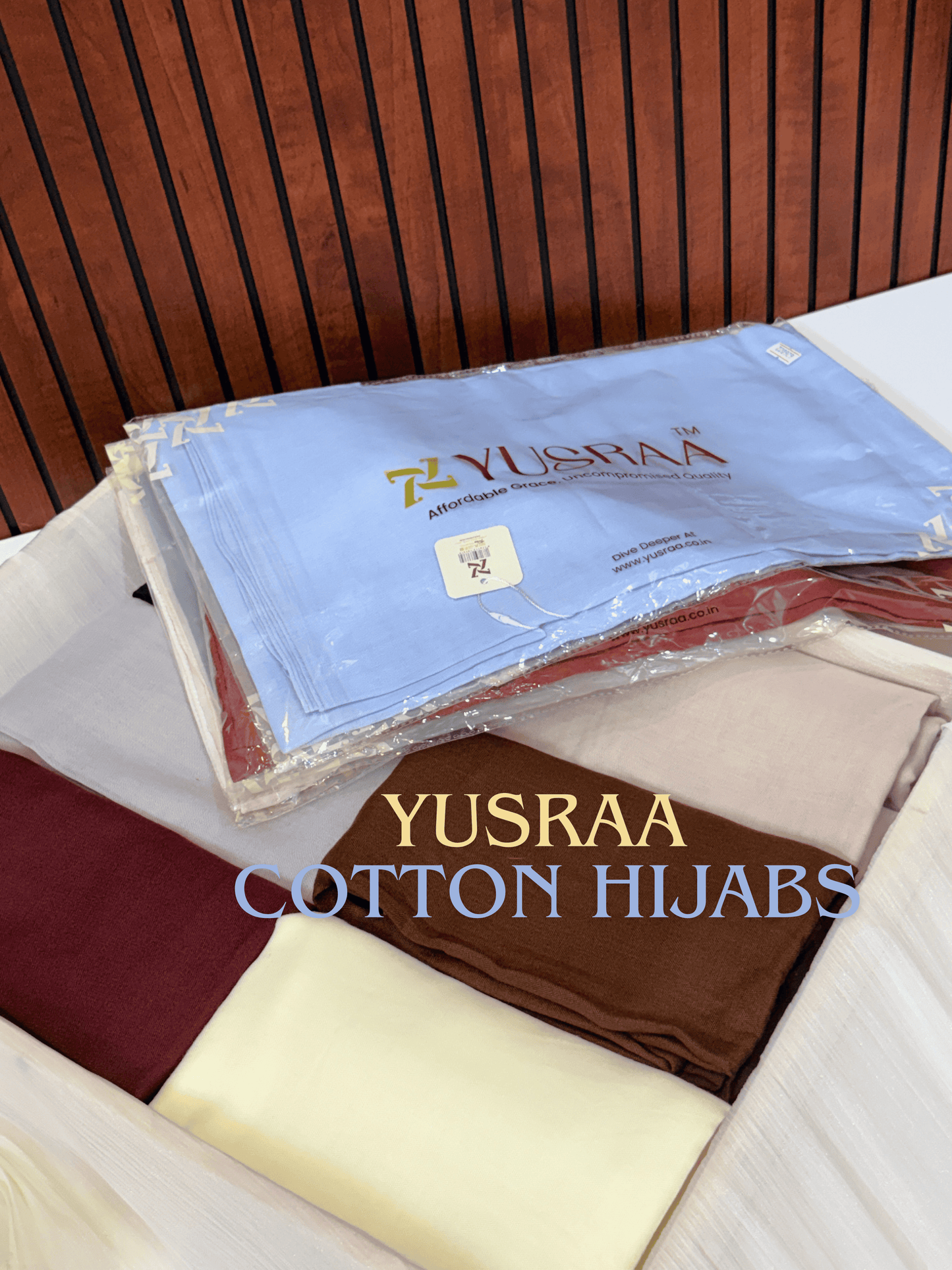 Yusraa  Cotton Hijabs Monsoon 26'
