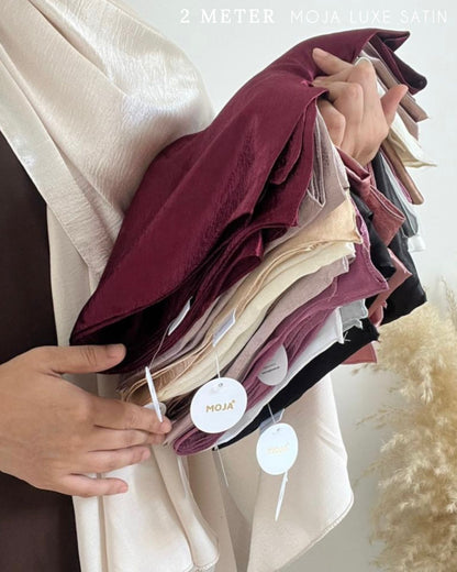 MOJA Luxe Satin 2 Meters Hijabs