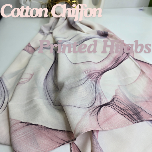 Zera Chiffon Printed Hijabs