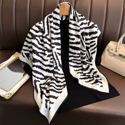 White Creek Square Scarf
