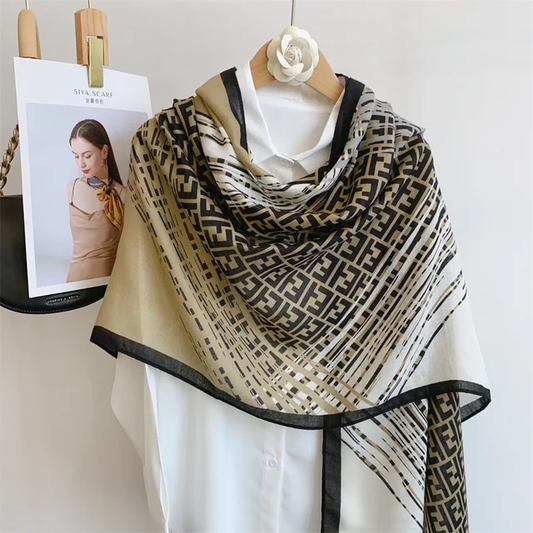 EF Printed Viscose Scarf