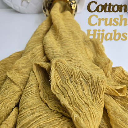 Crush Cotton Hijabs