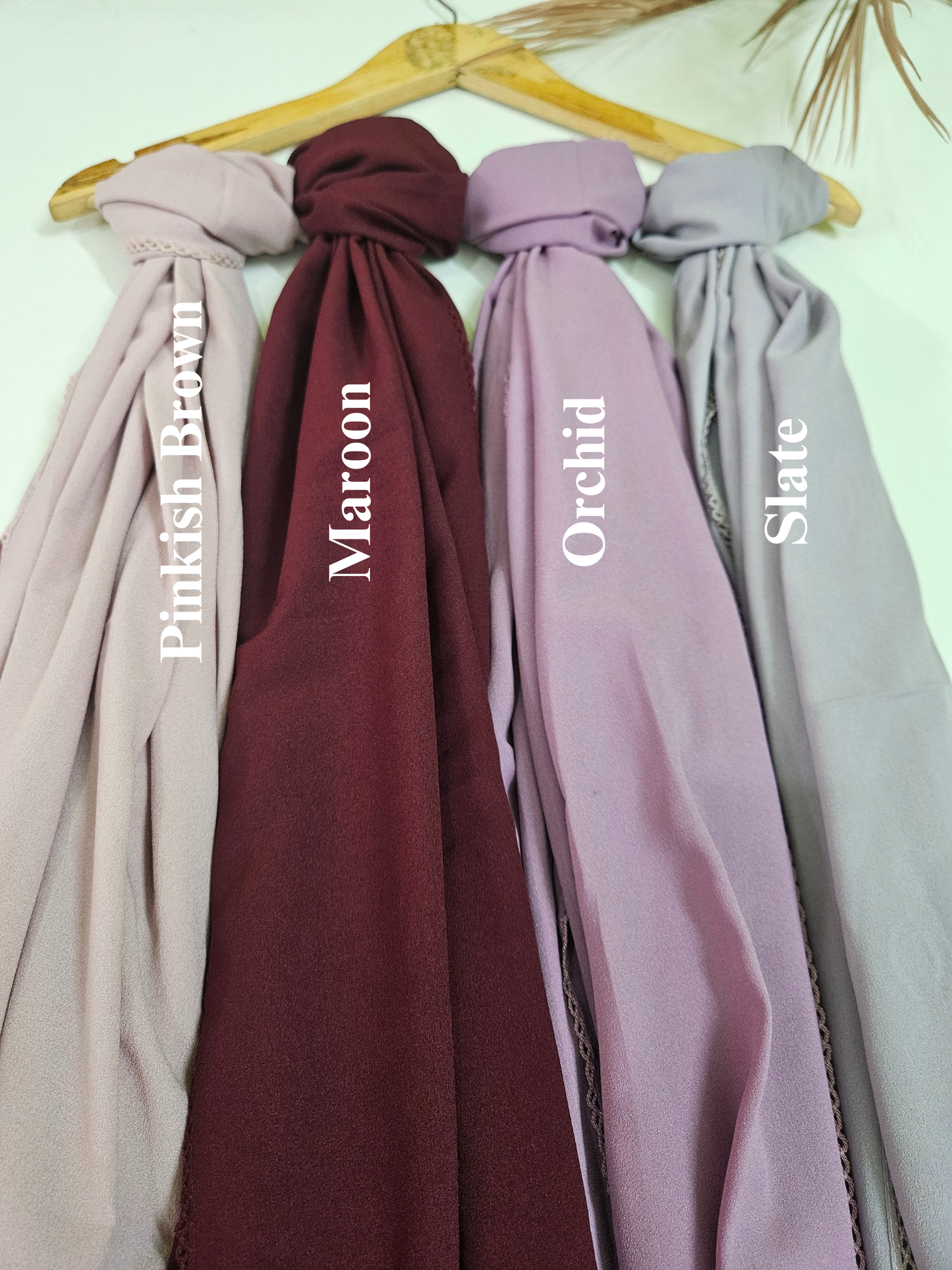 Premium Pashmina Chiffon Crochet Hijabs