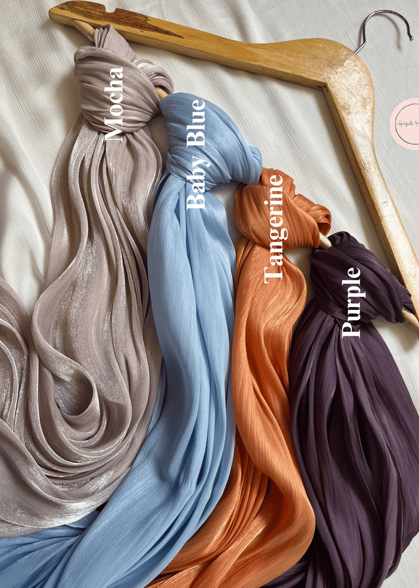 Crush Organza Shimmer Hijabs