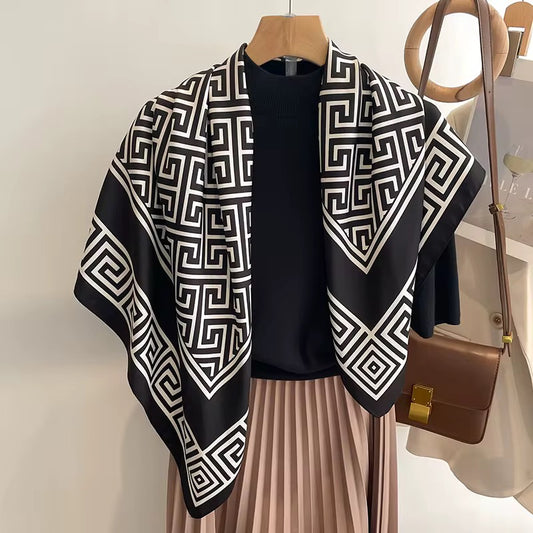 Square Rodeo Printed Square Scarf