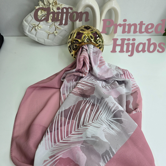 Zera Chiffon Printed Hijabs