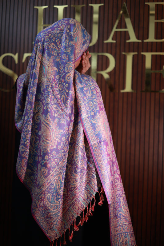 040 Premium Woven Pashmina Shawl Wrap Scarf
