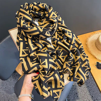 FA Printed Viscose Scarf