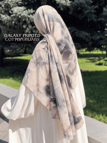 Galaxy Printed Cotton Hijabs