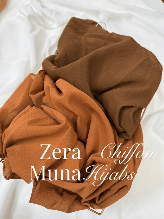 Zera Muna Chiffon Hijabs