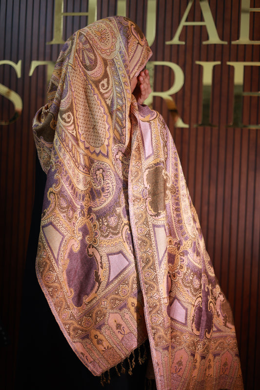 044 Premium Woven Pashmina Shawl Wrap Scarf