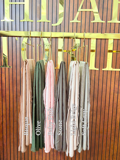 Soft Cotton Crochet Hijabs